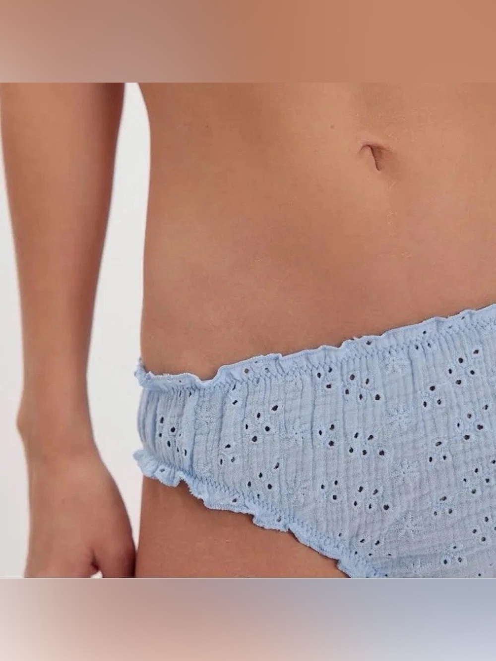 Free People Light Blue Bikini